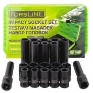 Головки, набор 20пр., 1/2" (6гр.)  ForsLine FL-4201-5K