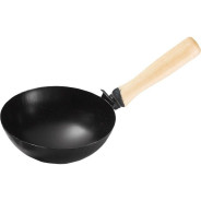 Ковш стальной строительный, 160 мм, деревянная ручка  Сибртех 86225