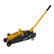 Домкрат гидравлический подкатной с фиксатором, 2.8т, 135-385мм, в кейсе  ...DENZEL 51156