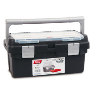 Ящик для инструмента пластмассовый 40x22,5x19см, с лотком,  TAYG 162008