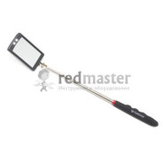 Зеркало смотровое телескопическое с подсветкой (2LED, 52х83мм, L общая 285-876мм), в блистере  ...Forsage F-617RL2