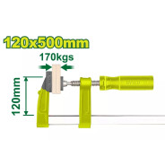 Струбцина F-образная 120 x 500 мм  DYLLU DTCP2123