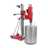 Установка алмазного бурения  DM350Е-N (3,5 кВт, 360/750/1000 об/мин) на стойке с наклоном  ...MESSER 10-40-350