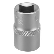 Головка торцевая, 17 mm, 6-гранная, CrV, под квадрат 1/2"  Stels 13828