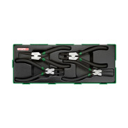 Набор-сет съемники стопорных колец 4 предмета  Toptul GTA0417