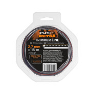 Леска ф 2.7 мм х 15 м зубчатый квадрат сеч. TRIPLE PRO METSA (трехкомпонентная)  ...STARTUL ST6164-27