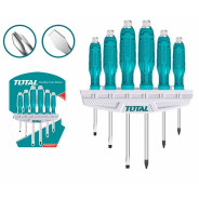 Набор ударных отверток   (6 шт)TOTAL THGSS35061