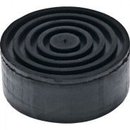 Резиновая опора для подкатного домкрата универсальная  D 105 мм. H 35  ...Matrix 50901
