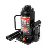 Домкрат бутылочный с клапаном 12т+доп. ремкомплект (h min 217мм, h max 407мм)  ...FORCEKRAFT FK-T91204