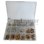 Набор маслосливных пробок с шайбами, 534пр.(М10, М12-М16, М18, М20), в кейсе  ...Forsage F-04J1063