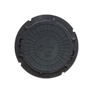 Люк садовый А15 (15 кН) черный  AV Engineering AVEA15C