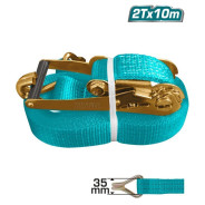 Ремни с храповым механизмом 2 т 10 м  TOTAL THTRS2101