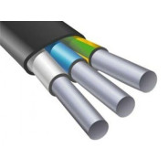 Кабель АВВГ-П 3х4,0 (бухта 150м) Ч (черный)  БелРосКабель 1706640965769