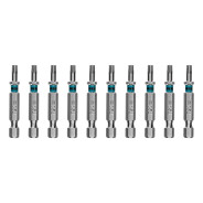 Бита Torx 20х50мм, сталь S2, шестигр., 10 шт. GROSS Gross 114070