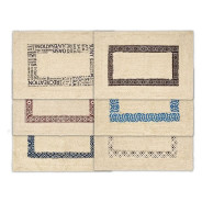 Коврик хлопковый "Орнамент", 50х80 см (цвета в ассортименте) ()  ...ВОРТЕКС 20201