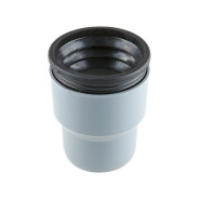 Переход на чугун для внутренней канализации в комплекте с манжеткой 110/124   ...РосТурПласт 36644