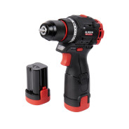 Дрель-шуруповерт CD 16L2 аккумуляторная ,HD ,16В 2АКБ 2,0 А/ч,  55 НМ,  BL , кейс,   ...ELITECH 205715