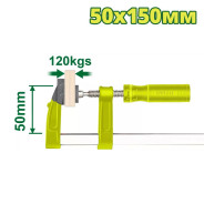 Струбцина F-образная 50х150 мм  DYLLU DTCP2151