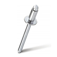 Заклепка вытяжная сталь/сталь открытая (St/St); 3.2 x 8.0; Борт:Стандарт; уп.50 шт.  ...MESSER 114013208-50