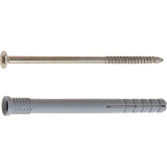 Дюбель-гвоздь 10х80 мм полипропилен потай (5 кг)  STARFIX SMV2-44934-5