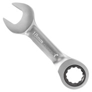 Ключ комбинированный трещоточный короткий 18мм  DISEN DS-KT2016M-18