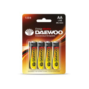 Батарейка AA LR6 1.5V Alkaline 2021 BL-4шт ENERGY  DAEWOO 5029781