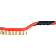 Щетка ручная латунная 3 рядка 340mm  YATO YT-6341