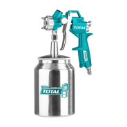 Краскораспылитель пневматический, 1.5 мм, 1000 мл,   TOTAL TAT11001