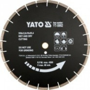 Круг алмазный 350x25.4mm (сегмент черный)  YATO YT-5992