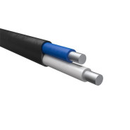 Кабель АВВГ-П 2х4.0 (бухта 200м, черный)  1515697968759БелРосКабель 1515700000000
