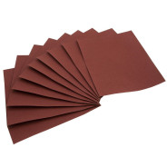 Шлифлист на бумажной основе, P 100, 230 х 280 мм, 10 шт., влагостойкий  ...Сибртех 756087