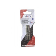 Биты шестигранные HEX5x25мм 1/4" S2 (4шт)   H-D HD-77922