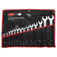 Набор ключей комбинированных с профилем  "Super Drive"  12гр.,14пр. (10-32мм)  ...Rock FORCE RF-5141SD