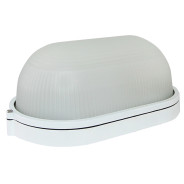 Светильник НПБ1201 белый овал 100Вт, IP54  TDM SQ0303-0028