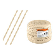 Ретро провод "Эко" 3х1.5 витой, бежевый (50м)  TDM SQ2801-0113