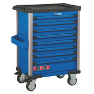 Тумба инструментальная 8 секций (синяя)  Force 10218B