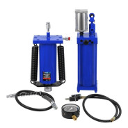 Цилиндр гидравлический для пресса в комплекте со станцией гидравлической и манометром, 40т  ...Forsage F-0101-3R