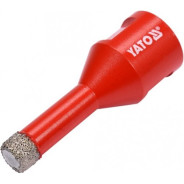 Сверло алмазное корончатое для керамогранита и греса d10mm M14  ...YATO YT-60443