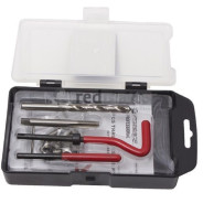 Набор инструментов и футорок для восстановления резьбы М6х1.0, 25пр., в кейсе  ...Forsage F-929U2