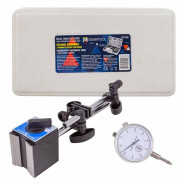 Индикатор часового типа с магнитной стойкой в пластиковом кейсе  ...SIGMATOOL Sigmatool-01729