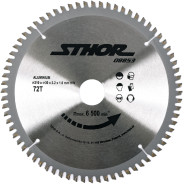 Диск пильный по Al с напаянными зубцами из твердых сплавов 210/30 72Т  ...STHOR 8853