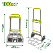Тележка ручная складная 100 кг  DYLLU DTWB9A10