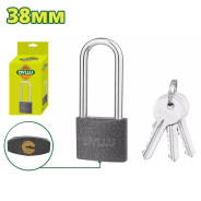 Замок навесной 38мм с длинной дужкой  DYLLU DTPD5540L