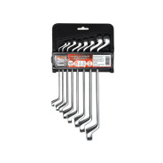 Набор ключей накидных, 6-22мм, 8шт, матовый хром  STARTUL PRO-3008