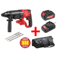 Аккумуляторный перфоратор CRH 1824 в коробке ALL1 + Комплект с акб и зу в сумке со скидкой (18.0 В, ...WORTEX CRH18243003A3