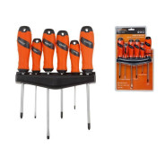 Набор отверток 6шт (SL3x100,5.5x150 PZ2x100 PH0x75.1x100.2x125)  MASTER  STARTUL ST3056-6