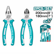 Набор шарнирно-губцевого инструмента   (2 шт)TOTAL THT2K0205