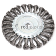 Кордщетка дисковая стальная витая для УШМ 200мм  Forsage F-BWF108
