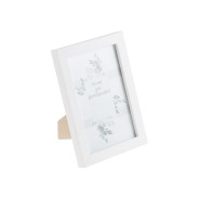 Рамка для фотографий деревянная со стеклом, 15х21 см, белая  ...PERFECTO LINEA Д15КЛ/03-3