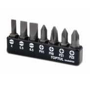 Набор бит 7 шт. SL, PH, PZ  Toptul GAAV0704